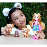 Kép 5/5 - Enchantimals: Gerika golden retriever kutyuscsaláddal – Mattel