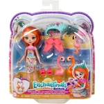 Kép 1/3 - Enchantimals: Florinda flamingó családja játékszett – Mattel