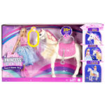 Kép 1/4 - Barbie Princess Adventure játékszett táncoló többfunkciós lóval – Mattel
