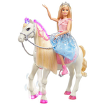 Kép 2/4 - Barbie Princess Adventure játékszett táncoló többfunkciós lóval – Mattel