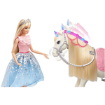 Kép 3/4 - Barbie Princess Adventure játékszett táncoló többfunkciós lóval – Mattel