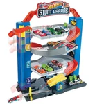 Kép 2/4 - Hot Wheels Kaszkadőrgarázs pályaszett kisautóval – Mattel