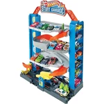 Kép 4/4 - Hot Wheels Kaszkadőrgarázs pályaszett kisautóval – Mattel