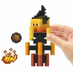 Kép 3/3 - Minecraft: Blaze figura kiegészítőkkel – Mattel