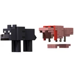 Kép 2/2 - Minecraft: Páncélozott farkas karakter figura – Mattel