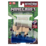 Kép 1/2 - Minecraft: Chestnut Wolf, farkas karakter játékfigura kiegészítőkkel – Mattel
