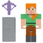 Kép 2/2 - Minecraft: Alex figura kiegészítőkkel - Mattel