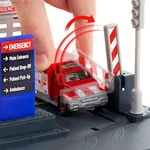 Kép 3/4 - Matchbox: Action Drivers Helikoteres mentőállomás játékszett – Mattel