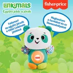Kép 6/6 - Fisher-Price: Linkimals játékos panda plüss figura – Mattel