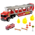 Kép 2/2 - Matchbox tűzoltósági szállítójármű kiegészítőkkel – Mattel