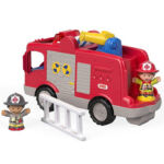 Kép 2/6 - Fisher-Price: Little People tűzoltó autó – Mattel