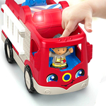 Kép 4/6 - Fisher-Price: Little People tűzoltó autó – Mattel