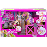 Kép 1/3 - Barbie: Stílusvarázs lovarda játékszett – Mattel