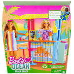 Kép 1/3 - Barbie: Együtt a Földért Strandbisztró játékszett – Mattel