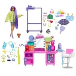 Kép 2/3 - Barbie: Extravagáns öltözőszoba babával – Mattel