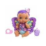 Kép 2/2 - My Garden Baby: Édi-Bébi gondoskodás – Lila pillangó baba 30 cm – Mattel
