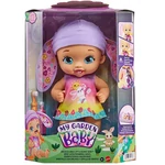 Kép 1/3 - My Garden Baby: Édi-Bébi ölelnivaló lila nyuszi 30 cm – Mattel