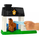 Kép 2/4 - Fisher-Price: Little People lovas játékszett fénnyel és hanggal – Mattel