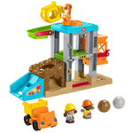 Kép 2/3 - Fisher-Price: Little People Építkezés játékszett – Mattel