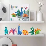 Kép 4/5 - Hey Clay: Nagy gyurmaszett telefonos applikációval – Dínók