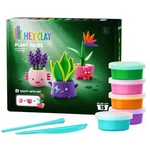 Kép 1/3 - Hey Clay: Plant Folks növényfigurás gyurmaszett – 15 db-os szett