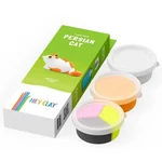 Kép 2/2 - Hey Clay: Pihe-puha Perzsa cica figura gyurmaszett