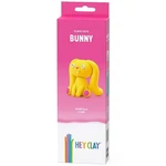 Kép 1/2 - Hey Clay: Pihe-puha nyuszi figura gyurmaszett
