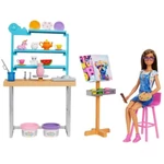 Kép 3/3 - Barbie: Feltöltődés műterem játékszett babával – Mattel