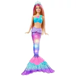 Kép 2/3 - Barbie tündöklő szivárványsellő baba – Mattel