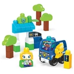 Kép 2/2 - Fisher-Price: Green Town buszmegálló töltőállomással építőjáték – Mega Bloks
