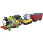 Kép 2/3 - Thomas és barátai: Buli Percy motorizált szerelvény – Mattel
