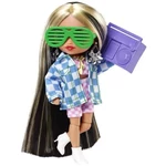 Kép 2/3 - Barbie Extravagáns mini baba kockás ruhában – Mattel