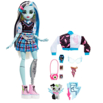 Kép 5/7 - Monster High™: Frankie Stein baba kisállattal és kiegészítőkkel – Mattel