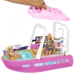 Kép 4/8 - Barbie: Álomhajó játékszett kiegészítőkkel – Mattel