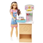 Kép 8/8 - Barbie: First Jobs – Skipper első munkahelye: Büfé stand játékszett kiegészítőkkel – Mattel
