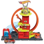 Kép 1/4 - Hot Wheels City: Tűzoltóállomás játékszett – Mattel