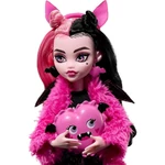 Kép 4/5 - Monster High: Creepover Party Drakulaura baba kiegészítőkkel – Mattel