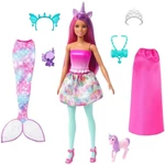 Kép 2/4 - Barbie® Fairytale: Átváltozó sellő baba 2023 kiegészítőkkel – Mattel