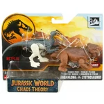 Kép 1/2 - Jurassic World: Danger Pack Guanlong vs. Lystrosaurus dinoszaurusz figura szett – Mattel