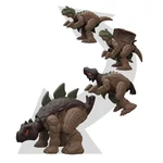 Kép 3/5 - Jurassic World: Fierce Changers – Carnotaurus & Stegosaurus átalakítható dinoszaurusz játékfigura – Mattel