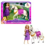 Kép 1/5 - Disney Hercegnők Aranyhaj és Maximus figurák – Mattel