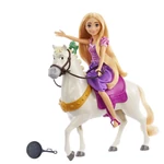 Kép 4/5 - Disney Hercegnők Aranyhaj és Maximus figurák – Mattel