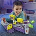 Kép 6/7 - Fisher-Price: Batwheels Főhadiszállás játékszett kisautóval – Mattel