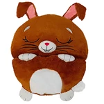 Kép 1/2 - Happy Nappers: Barna nyuszi párna hálózsák 137 cm