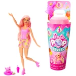 Kép 1/5 - Barbie: Slime Reveal – Eper meglepetés baba gyümölcsös szettben Pink hajjal – Mattel