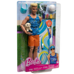 Kép 6/6 - Barbie The Movie: Ken baba szörfdeszkával és felszereléssel – Mattel