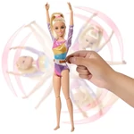 Kép 6/7 - Barbie: Tornász baba játékszett kiegészítőkkel – Mattel