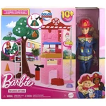 Kép 1/7 - Barbie: Tűzoltó állomás játékszett – Mattel
