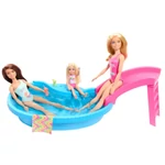 Kép 3/3 - Barbie: Medence babával – Mattel