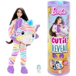 Kép 2/3 - Barbie: Cutie Reveal Meglepetés baba – Zebra – Mattel